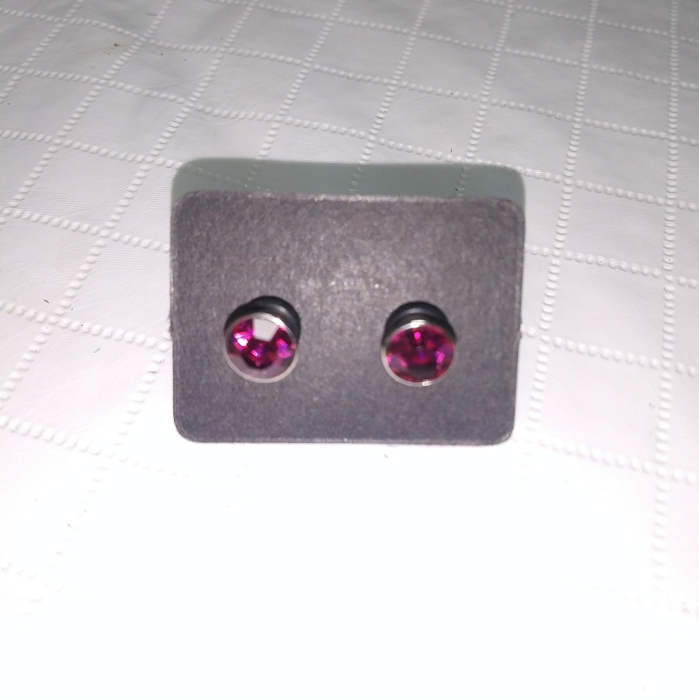 Titanium Stainless Steel Spike Earrings